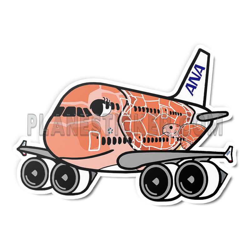 ANA Airbus A380 Hawaiian Sunset