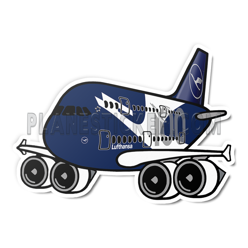 Lufthansa Airbus A380 Supercrane