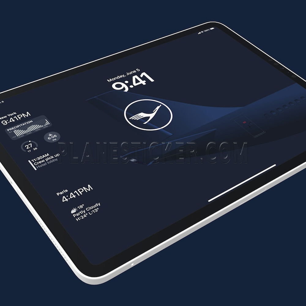 Lufthansa iPad / iPhone Wallpaper Set