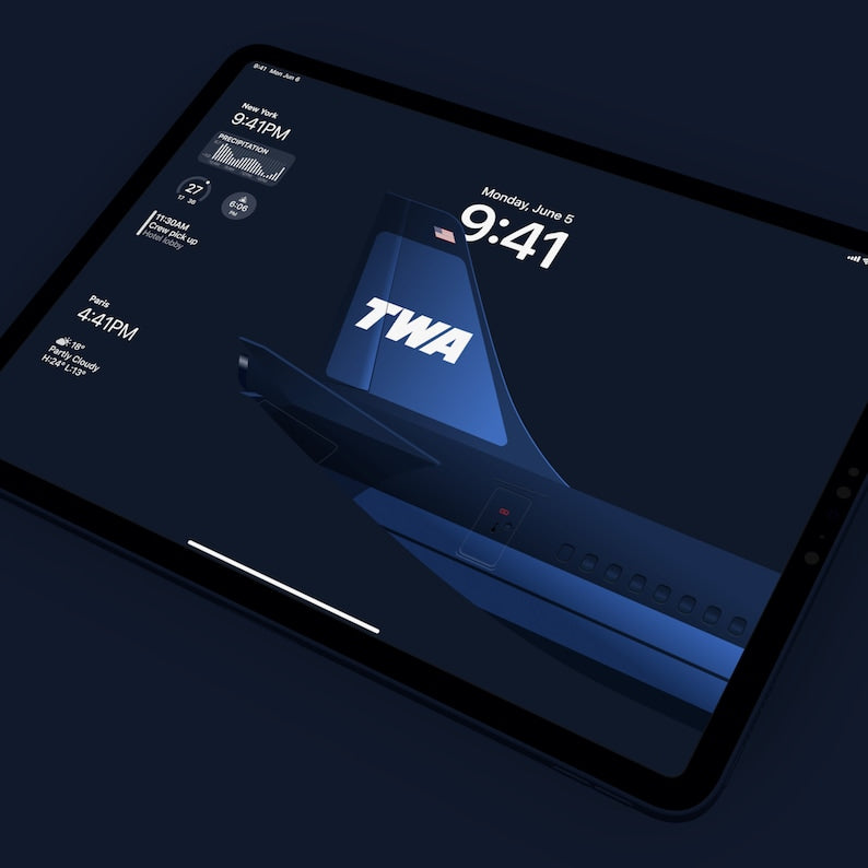 TWA - Trans World Airlines iPad Wallpaper