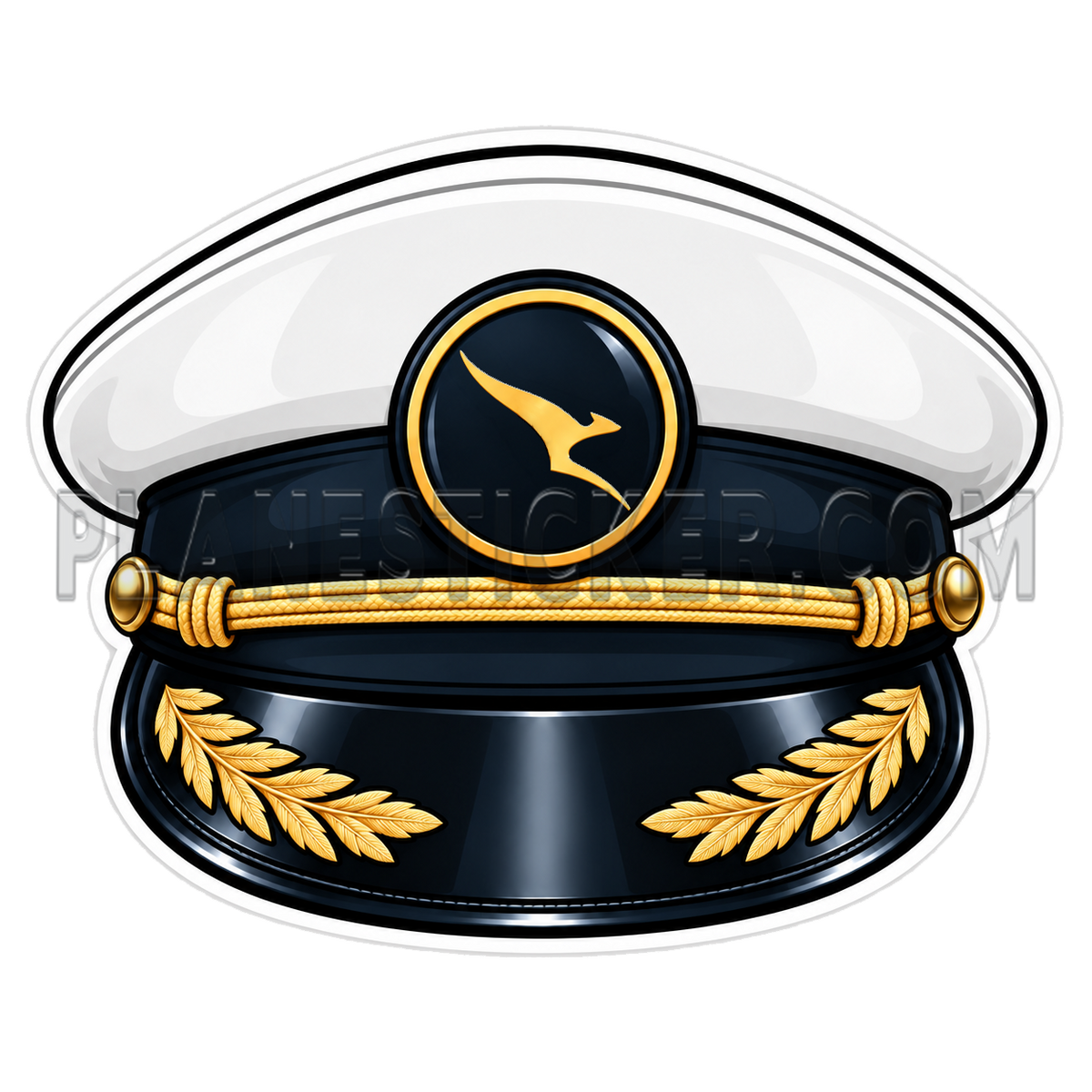 Qantas Pilot Hat Captain