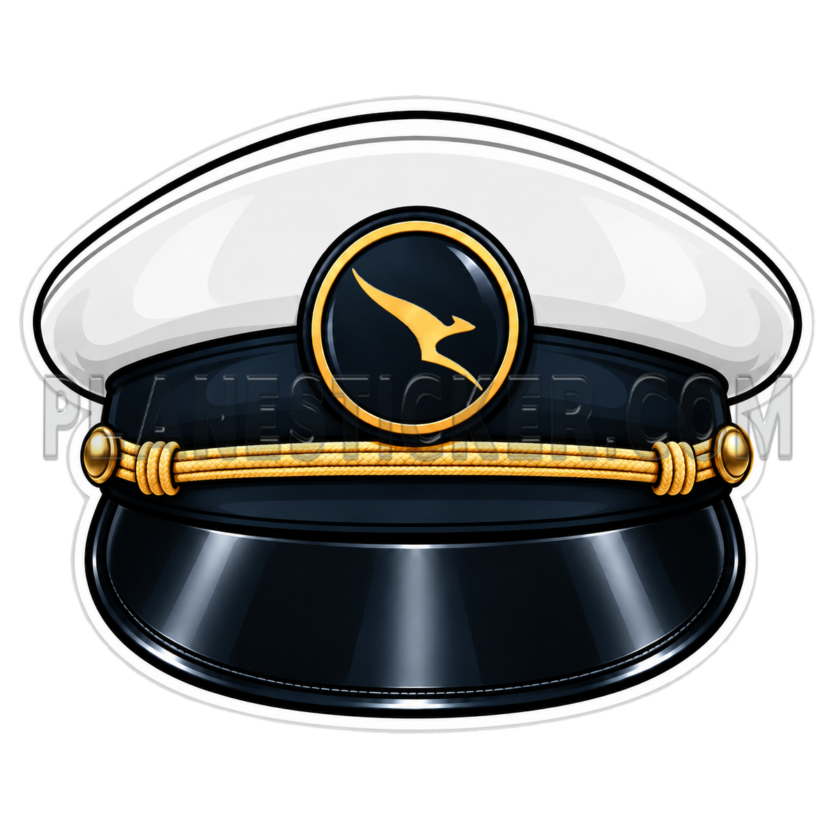 Qantas Pilot Hat First Officer
