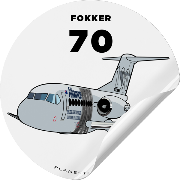 Alliance Fokker 70 100 Years