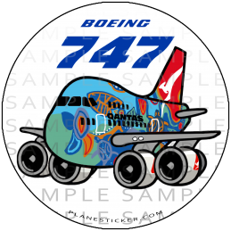 Qantas Nalanji Dreaming Boeing 747
