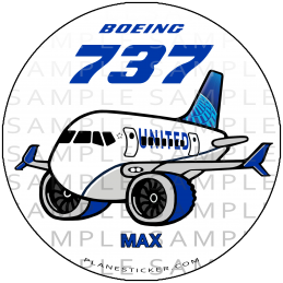 United Boeing 787 Max