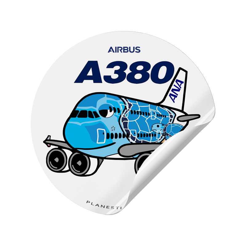 ANA Airbus A380 Hawaiian Sky Blue Honu Lani