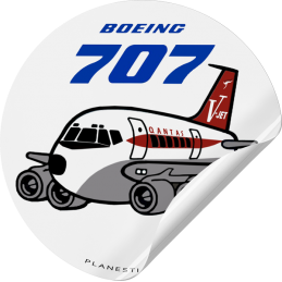 Qantas Boeing 707 Retro V-Jet