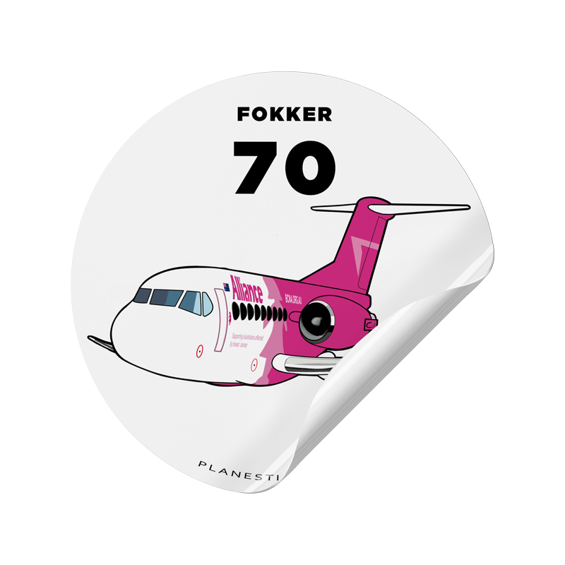 Alliance Fokker 70 "Pink Lady"