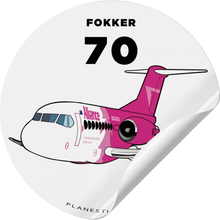 Alliance Fokker 70 "Pink Lady"