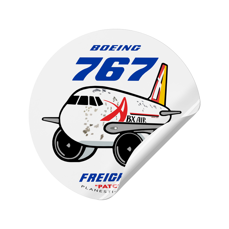 ABX Air Boeing 767F Freighter “Patches”