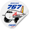 ABX Air Boeing 767F Freighter “Patches”