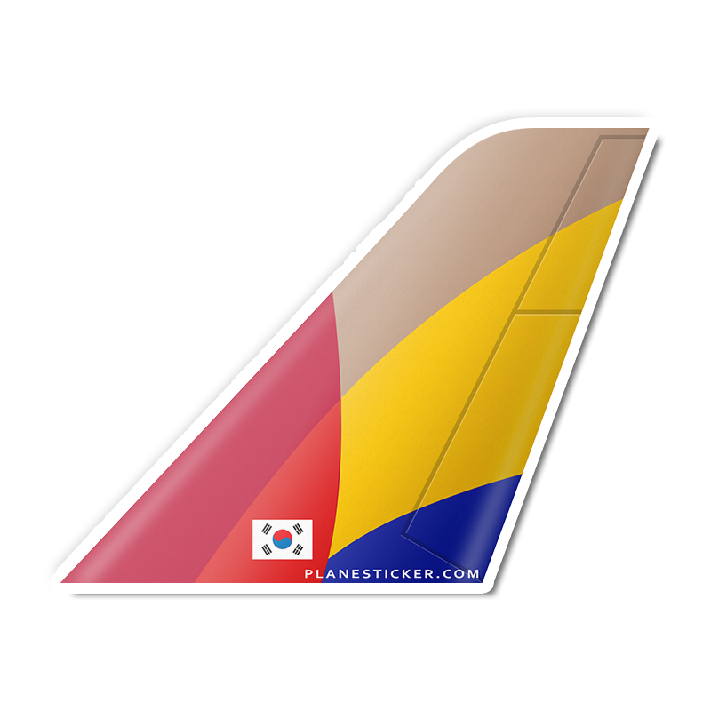 Asiana Airlines Tail