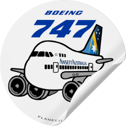 Ansett Boeing 747