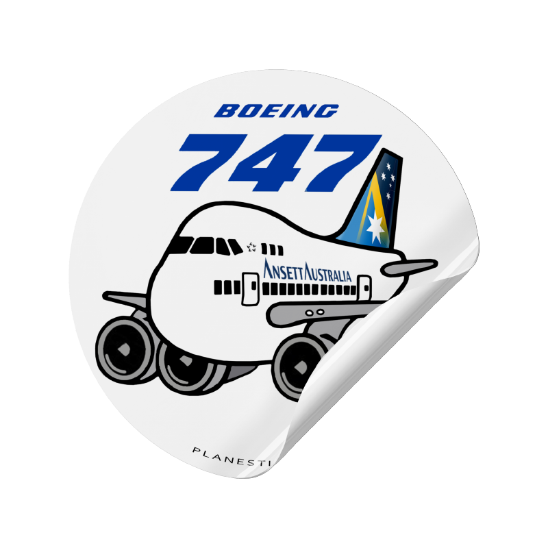 Ansett Boeing 747