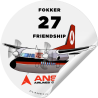 Ansett Fokker F27 Retro