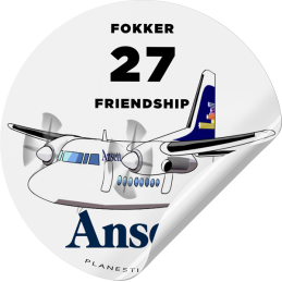 Ansett Fokker F27 Early 1980s