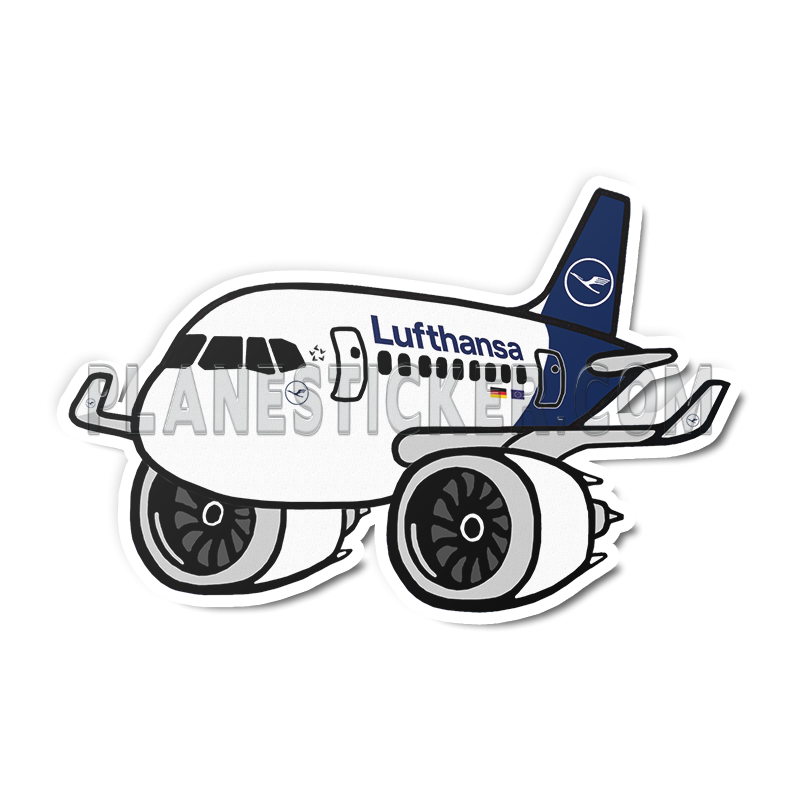 Lufthansa Airbus A320 NEO Die Cut