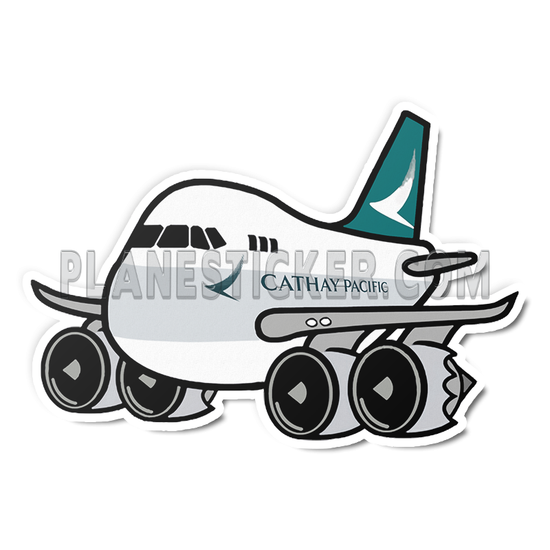 Cathay Pacific Boeing 747-8F Freighter Die Cut
