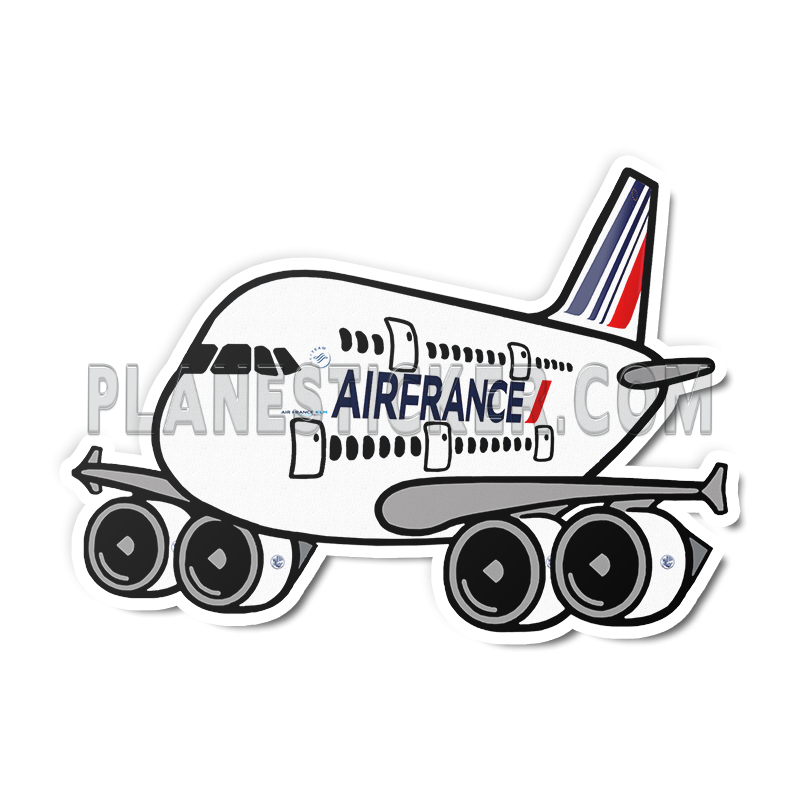 Air France Airbus A380 Die Cut