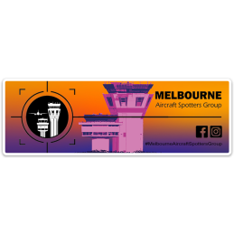 Melbourne Aircraft Spotters Group Bumper Sticker