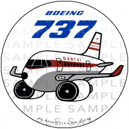 Qantas Boeing 737 "RETRO ROO"