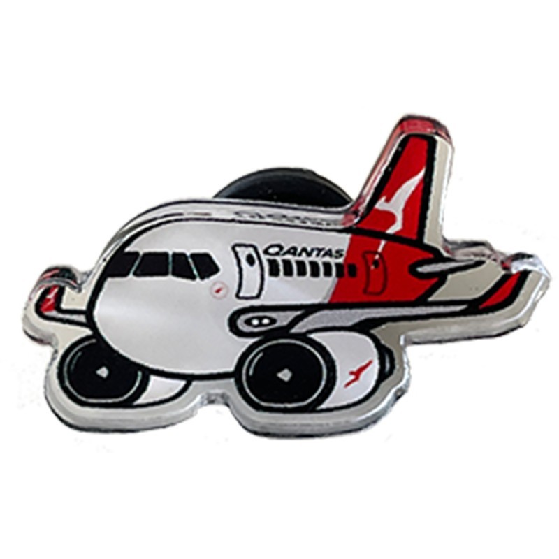 Qantas Boeing 737 Acrylic Pin