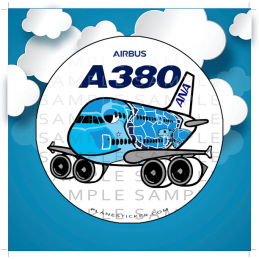 ANA Airbus A380 Hawaiian Sky Blue Honu Lani