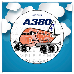 ANA A380 Honu Sunset Orange