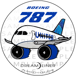 United Boeing 787