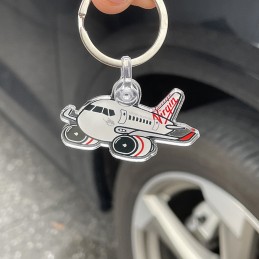 Virgin Australia Boeing 737 Keychain
