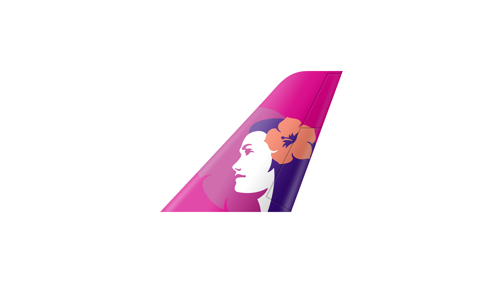 Hawaiian Airlines Plane Sticker Hawaiian Airlines Plane Sticker