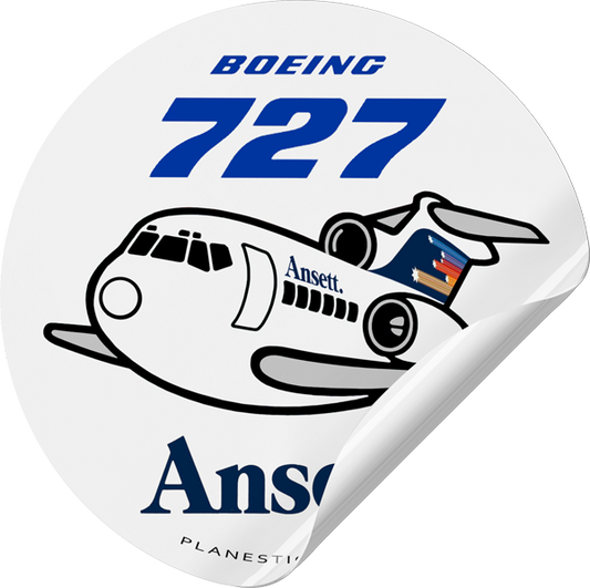 Ansett Boeing 727 Early 1980s