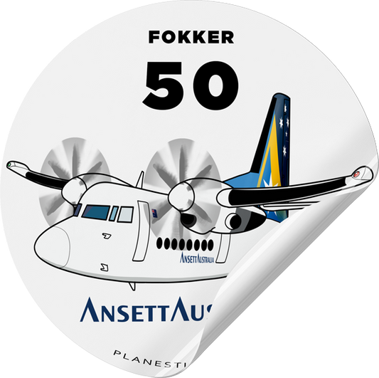 Ansett Fokker 50