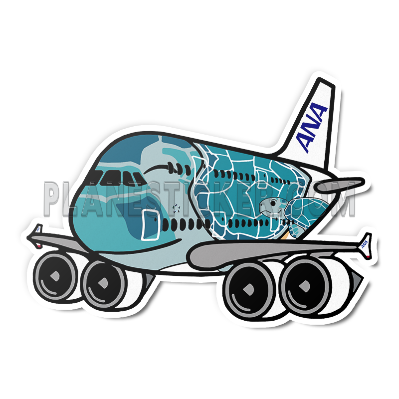 ANA Airbus A380 Hawaiian Ocean