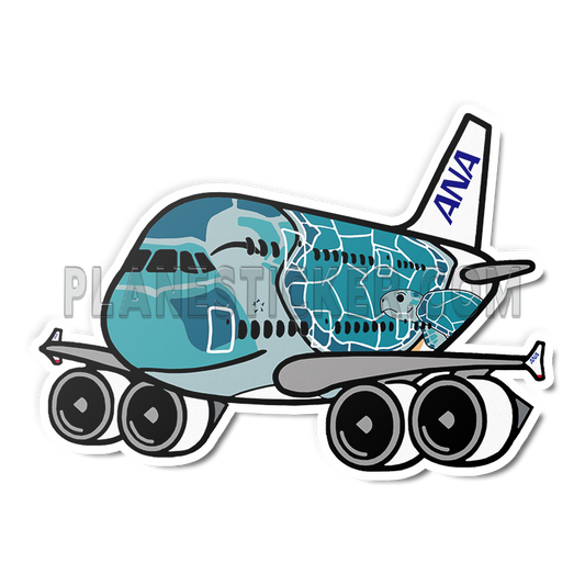 ANA Airbus A380 Hawaiian Ocean