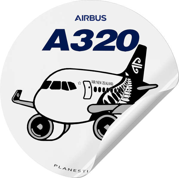 Air New Zealand Airbus A320 – Plane Sticker