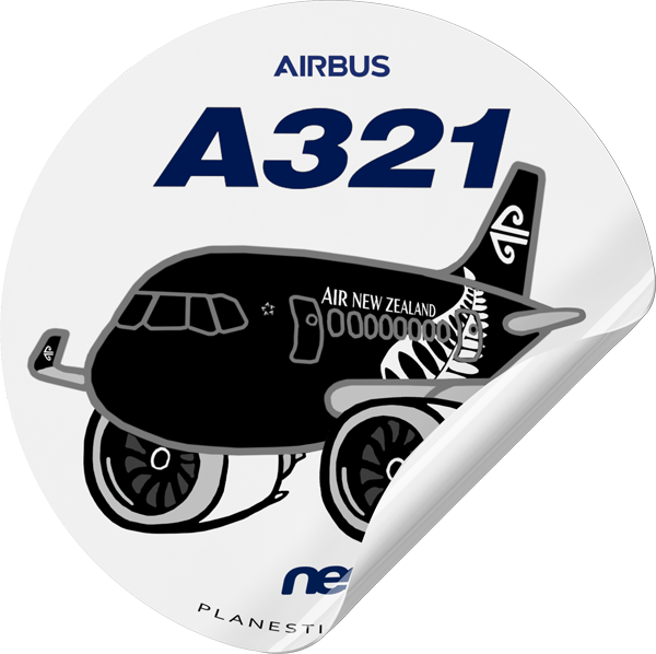 Air New Zealand Airbus A321 NEO "ALL BLACKS"