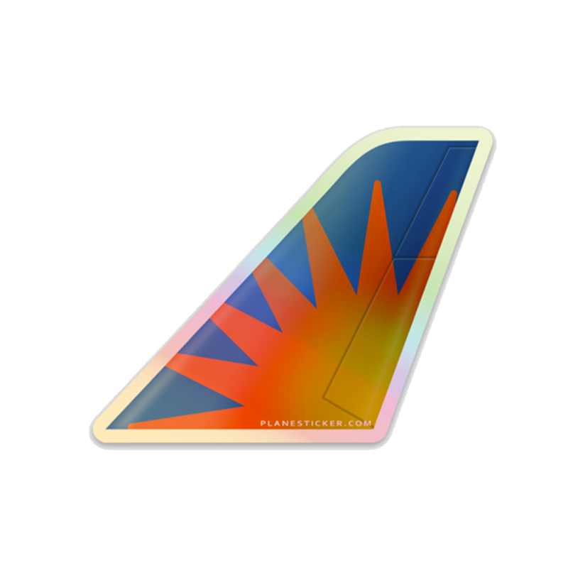 Allegiant Airlines Tail Holographic