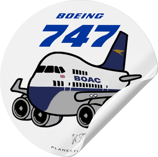 British Airways Boeing 747 "BOAC"