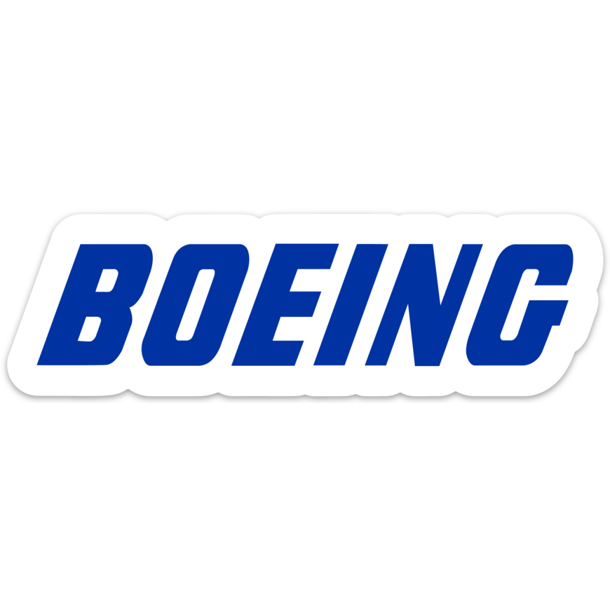 Boeing Bumper Sticker