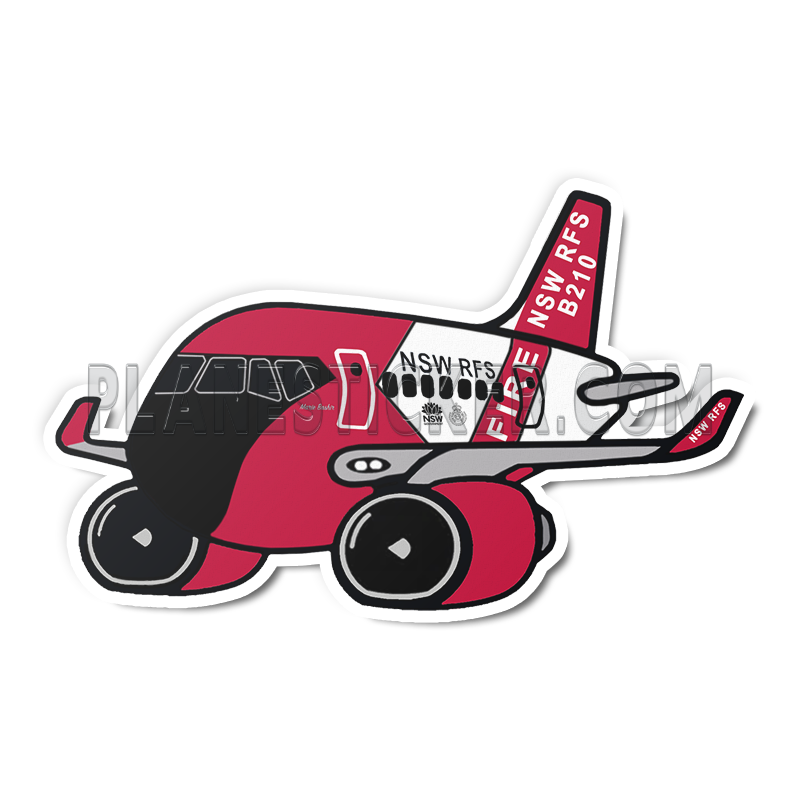 Nsw Rfs Stickers Coulson Aviation NSW RFS Boeing 737 Tanker B210 – Plane Sticker