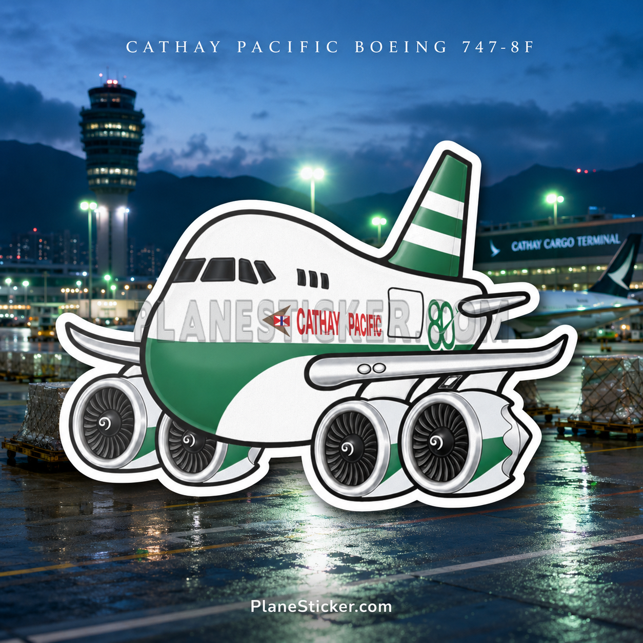Cathay Pacific Boeing 747-8F Retro