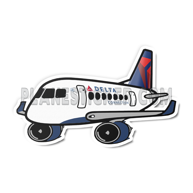 Delta Embraer E175 – Plane Sticker