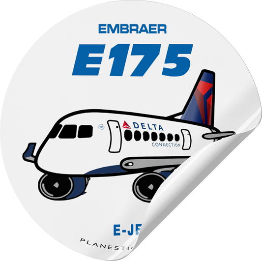 Delta – Plane Sticker