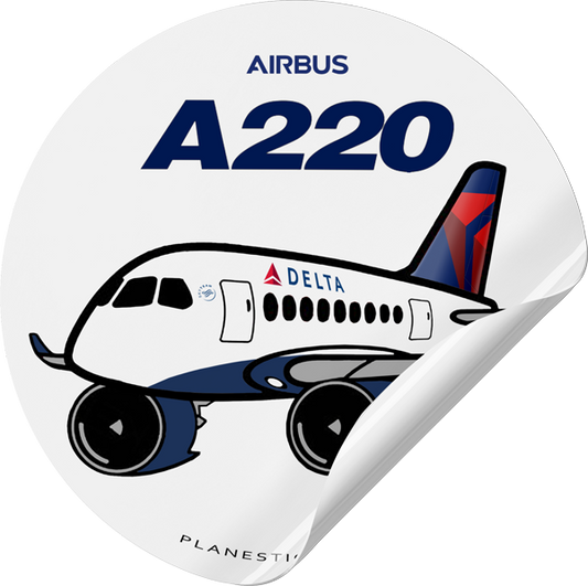 Delta – Plane Sticker