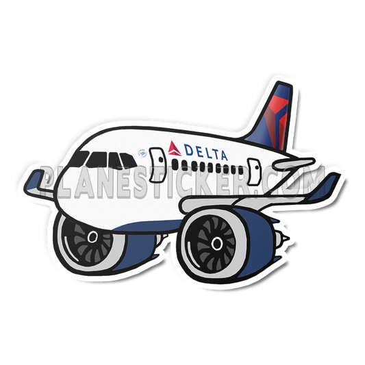 Delta Airbus A321 NEO Magnet