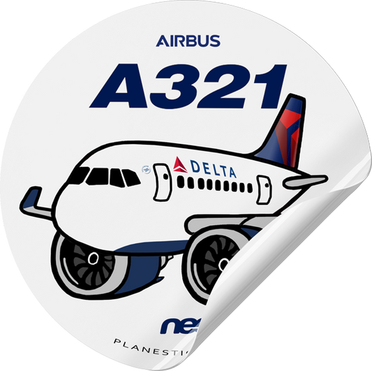 Delta – Plane Sticker