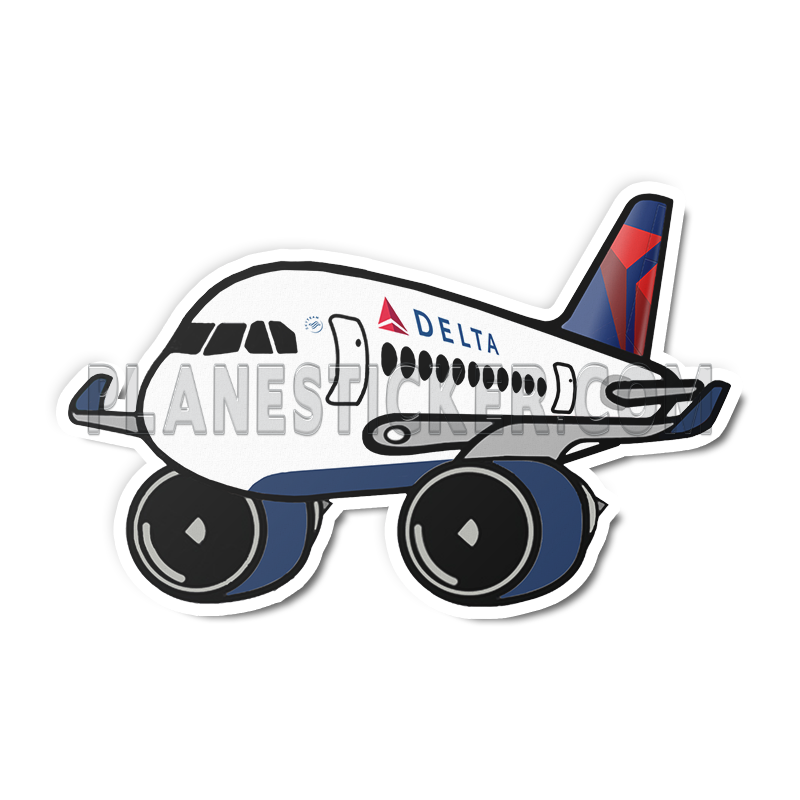 Delta Airbus A330 – Plane Sticker