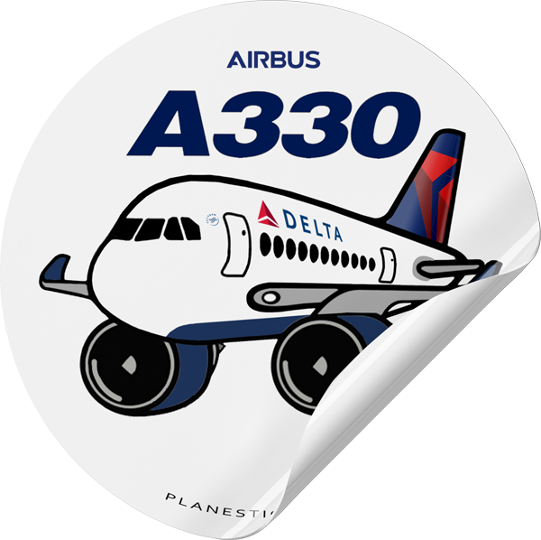 Delta Airbus A330 – Plane Sticker