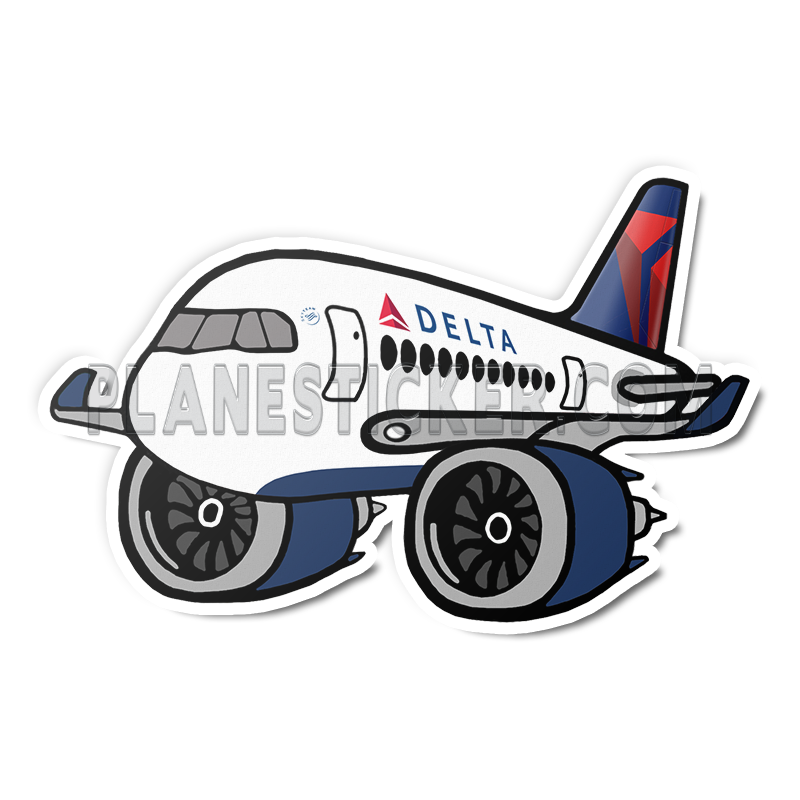 Delta Airbus A330 NEO – Plane Sticker